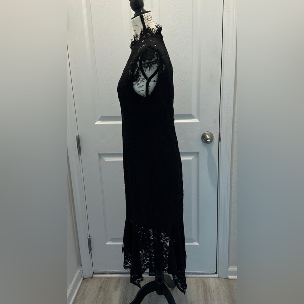 Zesica Black Lace Dress - Picture 3 of 8